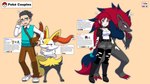 Rating: s
ID: 4851039
Date: 2024-06-13 20:32:47 -0400
Status: active
Score: 104
16:9 2024 3_fingers 4k absurd_res anthro bag belt belt_buckle black_body black_boots black_clothing black_footwear black_fur black_hair blue_eyes blush blush_lines boots bottomwear braixen buckle choker clothing digital_media_(artwork) ear_piercing ear_ring english_text erebus_(knight-of-syrinx) eyeshadow faye_(knight-of-syrinx) female fingers footwear fur generation_5_pokemon generation_6_pokemon green_eyes group hair hi_res hoodie human jewelry knight-of-syrinx leggings legwear makeup male mammal necklace necktie nintendo orange_body orange_fur piercing pokemon pokemon_(species) red_hair ring_piercing ryuka_(knight-of-syrinx) shoes simple_background sneakers sweater sweater_vest tail tattoo text tobias_(knight-of-syrinx) topwear torn_bottomwear torn_clothing vest widescreen yellow_body yellow_fur zoroark post #4851039