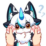 Rating: s
ID: 4832726
Date: 2024-06-06 08:41:19 -0400
Status: active
Score: 109
4_ears :< ambiguous_gender anthro black_body black_ears black_fur blue_horn blue_inner_ear blue_markings cetacean chest_tuft chibi countershading daww duo feet first_person_view foot_focus fur furred_cetacean hair hefeng_character hi_res horn human kemono looking_at_viewer mammal marine markings multi_ear multicolored_ears pawpads pink_nose pink_pawpads question_mark simple_background tuft two_tone_ears white_background white_body white_countershading white_fur white_hair windbiom yellow_eyes post #4832726
