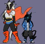 Rating: s
ID: 5155785
Date: 2024-11-02 08:03:25 -0400
Status: active
Score: 6
2015 anthro black_body black_fur black_hair black_horn black_scales blue_bottomwear blue_clothing blue_eyes blue_footwear blue_hair blue_hotpants blue_jacket blue_shoes blue_shorts blue_topwear boots bottomwear canid canine cape clothed clothing cosplay costume digital_media_(artwork) draccy dragon duo facial_piercing female footwear fur gloves glowing glowing_eyes grey_bottomwear grey_clothing grey_shorts hair hand_in_pocket hand_on_hip hands_in_both_pockets handwear heart_tail horn hotpants jacket long_hair looking_at_another looking_at_partner looking_at_viewer male mammal midriff mouth_closed multicolored_body multicolored_hair multicolored_scales mythological_creature mythological_scalie mythology nose_piercing nose_ring open_clothing open_jacket open_mouth open_topwear papyrus_(undertale) piercing pockets pointy_ears queenkami red_boots red_cape red_clothing red_footwear red_gloves red_handwear ring_piercing sans_(undertale) scales scalie shoes shorts simple_background smile synnie_(d1sease) tail topwear two_tone_body two_tone_hair two_tone_scales undertale undertale_(series) white_body white_clothing white_hair white_inner_ear white_scales white_topwear white_undershirt zipper post #5155785
