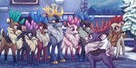 Rating: s
ID: 4412930
Date: 2023-11-13 18:31:22 -0500
Status: active
Score: 10
2023 2:1 absurd_res amber_eyes antlers aurora_(phenomenon) blitzen_(tfh) blue_antlers blue_hooves brown_antlers brown_body brown_eyes brown_fur chest_tuft cloven_hooves comet_(tfh) cupid_(tfh) dancer_(tfh) dasher_(tfh) deer digital_media_(artwork) digital_painting_(artwork) donner_(tfh) evergreen_tree eyeshadow female feral fluffy fluffy_chest fur grey_body grey_fur group hi_res hooves horn makeup male mammal multicolored_body multicolored_fur new_world_deer outside painting_(artwork) pine_tree pink_antlers pink_body pink_eyes pink_fur pink_hooves plant prancer_(tfh) purple_antlers purple_body purple_eyes purple_fur purple_hooves quadruped red_antlers red_eyes red_eyeshadow red_hooves redahfuhrerking reindeer scut_tail short_tail snow tail teal_antlers teal_hooves them's_fightin'_herds tree tuft two_tone_body two_tone_fur vixen_(tfh) winter yellow_antlers yellow_eyes yellow_hooves post #4412930