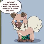 Rating: s
ID: 5318594
Date: 2025-01-20 00:18:54 -0500
Status: active
Score: 50
1:1 absurd_res ambiguous_gender armband blue_eyes brown_body brown_fur canid canine english_text feral fur generation_7_pokemon harmony_scarf hi_res implied_transformation looking_at_viewer lostindoodles mammal nintendo open_mouth pokemon pokemon_(species) pokemon_mystery_dungeon rockruff shadow sharp_teeth signature solo speech_bubble spike_chunsoft tan_body tan_fur teeth text post #5318594