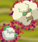 Rating: s
ID: 4279631
Date: 2023-09-07 22:45:21 -0400
Status: active
Score: 3
^_^ ambiguous_gender anthro cottonee duo eyes_closed generation_5_pokemon horn leaf misael4ever nintendo pokemon pokemon_(species) shaded simple_background smile textured_background whimsicott post #4279631