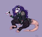 Rating: s
ID: 4835232
Date: 2024-06-07 08:51:21 -0400
Status: active
Score: 17
2024 alternative_fashion american_opossum anthro bottomwear breasts choker claws clothing dated demisexual_pride_colors eyebrows feet female genderqueer_pride_colors goth hair jewelry lgbt_pride mammal marsupial necklace pansexual_pride_colors pride_colors purple_background purple_hair shirt shorts signature simple_background sitting solo tank_top topwear vera_(artist) whiskers post #4835232