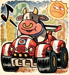 Rating: s
ID: 5601016
Date: 2025-05-26 22:20:46 -0400
Status: active
Score: 16
ambiguous_gender angry_sun black_ears blue_eyes bovid bovine bridgeoffaust car cattle dot_eyes driving duo facial_piercing feral hi_res hooves horn looking_at_another mammal mario_bros mario_kart mario_kart_world moo_moo_meadows_cow musical_note musical_symbol nintendo nose_piercing nose_ring piercing ring_piercing simple_eyes spoiler sun symbol tire vehicle white_ears yellow_horn post #5601016