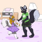 Rating: s
ID: 3223338
Date: 2022-03-14 09:13:50 -0400
Status: active
Score: 16
1:1 absurd_res anthro appliance athletic_wear babysteps big_tail black_body black_fur blonde_hair bottomwear brown_eyes chest_tuft clothing countershade_torso countershading detailed_background drawing dress duo feet female fluffy fluffy_tail food footwear fur furniture gym_bottomwear gym_shorts hair hi_res inner_ear_fluff kitchen_appliance lamp lemmy_(lemmy_niscuit) lolly_(butterscotchlollipop) looking_at_another male mammal mephitid multicolored_body multicolored_fur oven pi pi_day pizza purple_eyes shirt shorts skunk socks spotted_skunk table tail toeless_(marking) toeless_footwear toeless_socks topwear tuft two_tone_body two_tone_fur white_body white_fur young young_anthro post #3223338