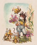 Rating: s
ID: 5257252
Date: 2024-12-21 20:48:15 -0500
Status: active
Score: 38
anthro arthropod bedupolker bee biped boots clothed clothing cricetid deer_mouse eyes_closed farmer farming female feral flower footwear full-length_portrait group hair hi_res hymenopteran insect kerchief livestock mammal mariella_mazatzal outside overalls painting_(artwork) pitchfork plant portrait quadruped rodent shirt shoes solo_focus tools topwear traditional_media_(artwork) traditional_painting_(artwork) traditional_watercolor_(artwork) watercolor_(artwork) post #5257252