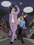 Rating: s
ID: 5565924
Date: 2025-05-12 00:27:19 -0400
Status: active
Score: 1
2020 aggretsuko anthro arachnid arthropod ascot bat belt black_hair bone boots bottomwear building canid canine clothing cloud cosplay costume crimson_storm dialogue duo emi_(fentastic) equid equine female fennec_fox fenneko food footwear fox fruit fur ghost grey_body grey_fur hair halloween halloween_bucket halloween_costume halloween_decoration hi_res holding_bag holding_object holidays hooves horse house jack-o'-lantern magic_user male male/female mammal moon night orange_body orange_fur pants phathusa plant pumpkin pumpkin_basket red_hair sanrio seiya_(aggretsuko) shoes shrub skeleton skirt slacks speech_bubble spider spider_web spirit street suit suit_jacket sweater tan_body tan_fur tombstone topwear tree trick-or-treating true_fox walking witch post #5565924