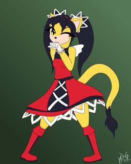 2017 avoid_posting boots cat clothed clothing dress feline female fibs footwear honey_the_cat looking_at_viewer mammal one_eye_closed pigtails solo sonic_(series) vector wink
Rating: Safe
Score: 1
User: FibS
Date: July 01, 2017 2017 avoid_posting boots cat clothed clothing dress feline female fibs footwear honey_the_cat looking_at_viewer mammal one_eye_closed pigtails solo sonic_(series) vector wink
Rating: Safe
Score: 1
User: FibS
Date: July 01, 2017