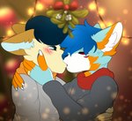 Rating: s
ID: 3752297
Date: 2022-12-15 12:14:04 -0500
Status: active
Score: 13
anthro arctic_wolf black_clothing black_jacket black_topwear blue_eyes blue_hair blush brown_body brown_fur canid canine canis clothing digit_ring domestic_dog duo falcon_woodwere fall_lightsky fur grey_clothing grey_jacket grey_topwear hair hi_res holding_another husky jacket jewelry kiss_on_lips kissing male male/male mammal mistletoe multicolored_body multicolored_fur nordic_sled_dog plant ring romantic romantic_couple spitz tess_(disambiguation) topwear unknown_artist wedding_ring wolf post #3752297