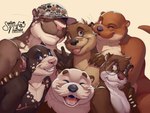 Rating: s
ID: 4870154
Date: 2024-06-22 03:31:48 -0400
Status: active
Score: 61
2024 anthro asian_small-clawed_otter blep brown_body brown_fur clothed clothing emoji_clothing eyewear faye_(rudderbutts) female front_view fur furgonomic_headwear furgonomics furry-specific_brand giant_otter glasses group group_photo hand_on_shoulder happy hat_over_eyes hi_res hug lars_(rudderbutts) looking_at_viewer male mammal markings mastectomy_scar mike_(rudderbutts) mustelid nomi_(rudderbutts) open_mouth open_smile otter pose river_otter round_glasses rudderbutts sami_(rudderbutts) scar sea_otter senor_nutria simple_background smile smooth-coated_otter spots spotted-necked_otter spotted_body spotted_fur tongue tongue_out topless trans_(lore) whiskers world_otter_day xavier_(rudderbutts) post #4870154