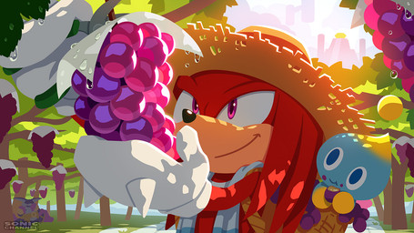 Rating: s
ID: 5670650
Date: 2025-06-27 08:41:44 -0400
Status: pending
Score: 15
16:9 2025 :t anthro basket big_the_cat biped black_nose blue_eyes cel_shading chao_(sonic) clothing container dappled_light dappled_sunlight day dew digital_drawing_(artwork) digital_media_(artwork) domestic_cat eating echidna felid feline felis food forest forest_background fruit fur gloves grape handwear hat headgear headwear holding_object holding_scissors knuckles_the_echidna light lineless looking_up male mammal master_emerald monotreme nature nature_background official_art outside plant purple_eyes red_body red_fur scissors sega shaded sky smile solo sonic_channel sonic_the_hedgehog_(series) standing straw_hat sunlight towel towel_on_shoulder tree uno_yuuji wallpaper water white_clothing white_gloves white_handwear widescreen post #5670650