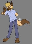 Rating: s
ID: 3986745
Date: 2023-04-11 19:14:57 -0400
Status: active
Score: 7
2023 anthro blonde_hair bottomwear brown_body brown_fur brown_markings canid canine canis claws clothed clothing collared_shirt denim denim_bottomwear denim_clothing digital_media_(artwork) dipstick_tail domestic_dog dress_shirt flat_colors fur german_shepherd gesture guide_lines hair hand_behind_back hand_gesture herding_dog hi_res hybrid insomniactix jackson_(zer0rebel4) jeans male mammal markings one_eye_closed pants pastoral_dog paws purple_eyes shirt solo tail tail_markings tan_body tan_fur topwear trans_(lore) trans_man_(lore) v_sign wink wolf post #3986745