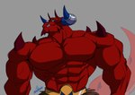 Rating: s
ID: 3729608
Date: 2022-12-03 19:21:39 -0500
Status: active
Score: 34
abs anthro belt biceps blue_eyes blue_horn chaor chaotic demon demon_humanoid horn humanoid male muscular muscular_anthro muscular_male pecs red_body red_skin solo spikes teeth underbite vein veiny_muscles yongdasom post #3729608