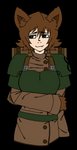 Rating: s
ID: 2644807
Date: 2021-03-08 09:50:43 -0500
Status: active
Score: 37
absurd_res alpha_channel animal_humanoid astra_militarum backpack breasts brown_hair clothed clothing cute_fangs eyebrow_through_hair eyebrows fan_character fangs felid felid_humanoid felinid female flak_armour hair hi_res humanoid imperial_guard looking_away mammal mammal_humanoid posthuman solo straps teeth translucent translucent_hair unknown_artist warhammer_(franchise) warhammer_40000 post #2644807
