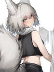 Rating: s
ID: 5651786
Date: 2025-06-18 18:32:17 -0400
Status: active
Score: 8
2022 absurd_res animal_humanoid ashlock_(arknights) black_bottomwear black_clothing black_topwear blush bodily_fluids bottomwear clothing digital_media_(artwork) female grey_hair hair half-length_portrait hi_res holding_object holding_towel humanoid inner_ear_fluff looking_at_viewer looking_back looking_back_at_viewer mammal mammal_humanoid oripathy_lesion portrait rear_view rodent rodent_humanoid sciurid sciurid_humanoid simple_background solo sweat tabhead tail topwear towel tree_squirrel_humanoid tuft white_background post #5651786