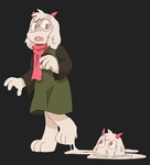 Rating: s
ID: 5659543
Date: 2025-06-22 02:42:57 -0400
Status: pending
Score: 0
2022 2_horns ambiguous_gender anthro barefoot black_background bovid caprine cloning clothed clothed_anthro clothing darkner deltarune digital_drawing_(artwork) digital_media_(artwork) duo english_description eyewear feet fur glasses goat green_clothing hellspawnmotel horn looking_back male_(lore) mammal open_mouth pink_eyes pink_horn pink_scarf ralsei scarf simple_background undertale_(series) wearing_glasses white_body white_fur post #5659543
