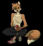 Rating: s
ID: 1780707
Date: 2019-02-01 02:05:16 -0500
Status: active
Score: 10
2018 5_fingers alpha_channel anthro black_nose bottomwear canid canine clothed clothing cutlery dessert digital_media_(artwork) dipstick_tail female fingers food footwear fox fur gloves_(marking) hi_res ice_cream kitchen_utensils mammal markings multicolored_tail muttonchomp open_mouth orange_body orange_fur pants shirt shoes simple_background smile sneakers solo spoon tail tail_markings tank_top teeth tools topwear transparent_background white_body white_fur white_tail_tip post #1780707