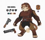 Rating: s
ID: 5350814
Date: 2025-02-04 06:32:58 -0500
Status: active
Score: 63
2016 4_ears 4_horns anthro armor big_claws blue_eyes brown_body brown_fur charr claws clothed clothing felid fluffy fluffy_tail fur guild_wars gun handgun hi_res horn leather leather_armor leather_clothing light_armor male mammal model_sheet multi_ear multi_horn pistol ranged_weapon rorik_ironwill simple_background snowskau solo standing tail toe_claws tools weapon white_background wrench post #5350814