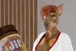 Rating: s
ID: 4058619
Date: 2023-05-18 04:19:51 -0400
Status: active
Score: 149
3d_(artwork) 3d_animation animated anthro canid canine canis clothing cropped_ears digital_media_(artwork) dobermann dobermann_(untied_verbeger) domestic_dog dr_whooves_(artist) duo female food hi_res human humor jif_peanut_butter mammal no_sound peanut_butter peanut_butter_game pinscher short_playtime silly untied_verbeger webm post #4058619