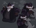 Rating: s
ID: 5263530
Date: 2024-12-24 18:05:59 -0500
Status: active
Score: 40
anon anthro belly blush clothing domestic_cat english_text felid feline felis fingerless_gloves flirting fur gloves handwear hi_res male male/male mammal newtmoss overweight purple_body purple_fur scar sega sleeveless_shirt smalls_the_cat smoking sonic_the_hedgehog_(series) striped_body striped_fur stripes text post #5263530