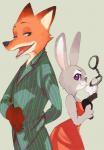Rating: s
ID: 898414
Date: 2016-05-19 21:51:03 -0400
Status: active
Score: 5
2016 anthro canid canine claws cuff_(restraint) disney duo female fox fur green_eyes gun handcuffs handgun judy_hopps lagomorph leporid looking_back male mammal metal_cuffs nick_wilde open_mouth pistol purple_eyes rabbit ranged_weapon red_fox restraints shackles simple_background smile stripes true_fox weapon yukineko zootopia 黄緑色野菜 post #898414
