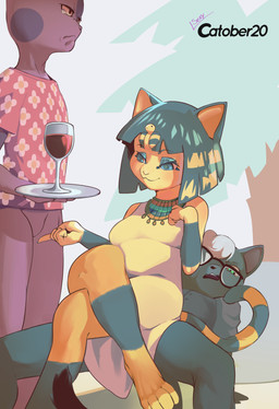 Rating: s
ID: 2473476
Date: 2020-11-03 18:08:53 -0500
Status: active
Score: 83
2020 absurd_res alcohol animal_crossing ankha_(animal_crossing) anthro bangs barefoot beverage biped black_outline bob_(animal_crossing) bodily_fluids bottomless breasts catober catober_2020 clothed clothing crab_walk crossed_legs digital_media_(artwork) digital_painting_(artwork) domestic_cat dominant dominant_female dress egyptian eyeliner eyeshadow eyewear feet felid feline felis feliscede female glasses group hi_res jewelry makeup male mammal markings master mistress nintendo on_ground outline painting_(artwork) plant raymond_(animal_crossing) ring_(marking) ringed_tail servant serving_tray servitude shaded simple_background sitting sitting_on_another striped_markings striped_tail stripes submissive submissive_male tail tail_markings tears teasing toes tree wine post #2473476
