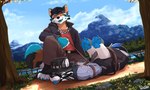 Rating: s
ID: 5660152
Date: 2025-06-22 11:22:02 -0400
Status: active
Score: 4
absurd_res anthro black_body black_clothing black_fur black_hat black_headwear black_nose black_sclera blue_pawpads blue_tongue bound canid canine clothed clothing cloud day duo frogtied fur green_eyes grey_body grey_fur hands_behind_back hands_tied hat headgear headwear hi_res legs_tied lying male male_anthro mammal mountain mouth_closed muzzle_(object) muzzled on_front open_mouth open_smile orange_body orange_fur outside pache_riggs pawpads plant rainbow smile tongue tree white_body white_fur yellow_eyes post #5660152