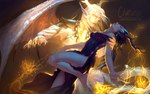 Rating: s
ID: 5052837
Date: 2024-09-15 18:38:46 -0400
Status: active
Score: 12
16:10 2019 2_horns 5_fingers aion_(chirun) alternate_species animal_humanoid armor barefoot black_horn bottomwear brown_background chirun claw_(weapon) claws closed_smile clothed clothed_female clothed_humanoid clothed_male clothing colored digital_media_(artwork) digital_painting_(artwork) dragon dragon_humanoid dress duo eyebrows feet female finger_claws fingers flight_rising glowing glowing_eyes hair hi_res holding_another horn horned_humanoid human humanized humanoid humanoid_pointy_ears imperial_dragon leaning leaning_backward leviot_(chirun) light lighting lips long_horn long_tail looking_at_another looking_at_partner magic magic_user male male/female mammal melee_weapon membrane_(anatomy) membranous_wings mouth_closed mythological_creature mythological_scalie mythology painting_(artwork) pants pauldron pink_lips pointy_ears purple_clothing purple_dress purple_hair scalie shaded shirt signature simple_background smile standing story story_in_description tail tan_claws text toe_claws topwear url weapon white_bottomwear white_claws white_clothing white_eyebrows white_hair white_pants white_shirt white_tail white_topwear white_wings widescreen winged_dragon winged_humanoid wings yellow_eyes post #5052837