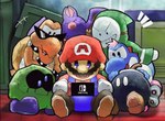 Rating: s
ID: 5449135
Date: 2025-03-22 11:20:17 -0400
Status: active
Score: 20
2024 absurd_res anthro bandit_(mario) bandy_andy bat blue_yoshi bob-omb cleft_(mario) clothing digital_drawing_(artwork) digital_media_(artwork) dinosaur dragon electronics english_text facial_hair footwear game_console gloves group handwear hat headgear headwear hi_res human king_k_(paper_mario) koopa koopa_troopa male mammal mario mario_bros mustache mythological_creature mythological_scalie mythology nintendo nintendo_switch paper_mario paper_mario:_the_thousand_year_door prehistoric_species procreate_(artwork) red_clothing red_hat red_headwear reptile scalie shaded shoes sitting superstaryoshi6 surrounded switch_console swooper text the_great_gonzales_jr turtle white_clothing white_gloves white_handwear yoshi post #5449135