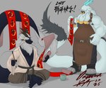Rating: s
ID: 5409234
Date: 2025-03-03 06:04:13 -0500
Status: active
Score: 5
absurd_res banner beard beard_ring black_body black_fur chest_tuft chinese_new_year clothing demonrat dragon duo eastern_dragon facial_hair fur hair hi_res holidays long_hair male mythological_creature mythological_scalie mythology nipple_piercing nipples piercing scalie tuft white_body white_fur writing_on_paper writing_utensil post #5409234