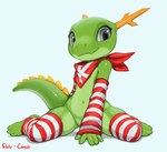 Rating: s
ID: 5571072
Date: 2025-05-14 03:32:48 -0400
Status: active
Score: 58
anthro clothing dragon flute_(artist) green_body green_scales kde konqi legwear looking_at_viewer male mythological_creature mythological_scalie mythology scales scalie simple_background solo stockings white_background post #5571072
