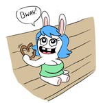 Rating: s
ID: 5642293
Date: 2025-06-14 16:57:01 -0400
Status: pending
Score: 0
2023 anthro bangs bare_shoulders bench bent_arm big_breasts black_eyes blue_hair bottomless bottomless_anthro bottomless_female breasts buckteeth cleavage clothed clothed_anthro clothed_female clothing conjoined_eyes dialogue digital_drawing_(artwork) digital_media_(artwork) english_description eyelashes fan_character featureless_legs female flat_colors food full-length_portrait green_clothing green_topwear green_tube_top hair hi_res holding_food holding_object holding_pretzel lagomorph long_ears looking_up mammal medium_hair mitten_hands motion_lines offering_food on_bench open_mouth open_smile pawpads pink_tongue portrait pretzel_(food) pupils rabbid rabbid_wife_(robotic_pastries) raving_rabbids rayman_(series) robotic_pastries simple_background sitting sitting_on_bench smile solo speech_bubble straight_legs tan_body tan_inner_ear tan_pawpads tan_skin teeth tongue topwear tube_top ubisoft white_background white_breasts white_pupils yelling post #5642293