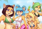 Rating: s
ID: 4165055
Date: 2023-07-11 22:15:22 -0400
Status: active
Score: 94
2023 absurd_res activision alex-toons ami_bandicoot anthro bandicoot beach beverage bikini blonde_hair blue_bikini blue_clothing blue_eyes blue_hair blue_sky blue_swimwear breasts brown_hair cleavage cleavage_cutout clothed clothing collarbone container crash_bandicoot_(series) criss-cross_bikini cup cutout day ear_piercing ear_ring eyebrow_through_hair eyebrows eyelashes eyeshadow female food front-tie_bikini green_bikini green_clothing green_eyes green_eyeshadow green_hair green_swimwear group hair hair_bun heart_cutout hi_res inflatable inner_tube isabella_bandicoot lipstick liz_bandicoot long_hair looking_at_viewer makeup mammal marsupial megumi_bandicoot navel one-piece_swimsuit open_mouth open_smile outside piercing pink_eyes popsicle purple_eyes purple_eyeshadow ring_piercing seaside short_hair sky smile swimwear thigh_gap translucent translucent_hair twin_buns two-piece_swimsuit white_clothing white_one-piece_swimsuit white_swimwear post #4165055