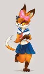Rating: s
ID: 5668867
Date: 2025-06-26 11:38:56 -0400
Status: active
Score: 4
2015 3:5 amber_eyes anthro asian_clothing barefoot canid canine clothed clothed_anthro clothed_female clothing digital_drawing_(artwork) digital_media_(artwork) east_asian_clothing fangs feet female fox fully_clothed fully_clothed_anthro fully_clothed_female fur japanese_clothing japanese_school_uniform mammal naircat orange_body orange_fur red_fox school_uniform serafuku smile solo teeth true_fox uniform white_body white_fur post #5668867