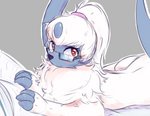 Rating: s
ID: 2596158
Date: 2021-02-01 07:21:47 -0500
Status: active
Score: 132
absol absurd_res ambiguous_gender bed blush book canid canine chest_tuft claw_toes claws conditional_dnp digital_media_(artwork) ebnet eyewear feral fur furniture generation_3_pokemon glasses hair hi_res looking_at_viewer lying mammal nintendo on_side open_mouth pokemon pokemon_(species) ponytail red_eyes simple_background solo tuft white_body white_fur post #2596158