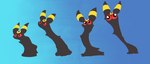 Rating: s
ID: 4132457
Date: 2023-06-25 14:57:55 -0400
Status: active
Score: 226
7:3 absurd_res ambiguous_gender black_body black_fur blue_background content_aware_scale eeveelution feral fur generation_2_pokemon gradient_background hi_res malleable_body netchy_boo nintendo pokemon pokemon_(species) red_sclera sequence simple_background solo umbreon post #4132457