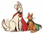 Rating: s
ID: 1734627
Date: 2018-12-13 04:42:56 -0500
Status: active
Score: 38
2018 absurd_res canid canine canis cape clothing collar dc_comics domestic_cat domestic_dog felid feline felis feral fur hi_res krypto krypto_the_superdog linklyshow looking_aside mammal orange_body orange_fur outline simple_background streaky_the_supercat superhero tail tail_motion tailwag whiskers white_background white_body white_fur post #1734627