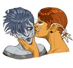 Rating: s
ID: 5571809
Date: 2025-05-14 14:20:28 -0400
Status: active
Score: 6
2025 4_fingers accessory bingoblin black_ear_piercing black_lips blue_hair blush blush_lines bust_portrait clothed clothed_female clothed_humanoid clothing colored digital_drawing_(artwork) digital_media_(artwork) duo ear_piercing ear_ring ear_tuft english_description eyebrow_through_hair eyebrows eyelashes eyes_closed female female/female fingers grey_clothing grey_topwear hair hair_accessory hair_over_eye hair_tie hi_res holding_face humanoid humanoid_pointy_ears hybrid kissing_cheek light lighting lips looking_at_another looking_at_partner mammal multicolored_hair not_furry orange_body orange_hair orange_lips orange_skin orc piercing pigtails pointy_ears portrait red_river_hog ring_piercing river_pig shaded short_hair simple_background skull_ear_piercing suid suine sus_(pig) topwear translucent translucent_hair tuft tusks visayan_warty_pig white_background white_eyebrows white_hair white_hair_tie yellow_eyes post #5571809