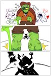 Rating: s
ID: 5636527
Date: 2025-06-11 23:01:35 -0400
Status: active
Score: 26
ambiguous_gender anthro bodily_fluids bovid caprine comic deltarune english_text gerson goat group hair hi_res human humor imminent_death kris_(deltarune) long_hair male mammal muscular_legs nervous nonbinary_(lore) ralsei reptile roaring_knight scalie susie_(deltarune) sweat text turtle undertale_(series) yuncybergooning post #5636527