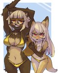 Rating: s
ID: 5552248
Date: 2025-05-06 02:17:23 -0400
Status: active
Score: 9
2025 anthro bikini blonde_hair breasts brown_body brown_fur canid canine chest_tuft clothing dipstick_ears dipstick_tail duo ear_markings eyebrows eyelashes female fox fur gloves_(marking) gold_bikini golden_week hair hi_res mammal markings multicolored_ears navel orange_body orange_eyes orange_fur pink_eyes smile swimwear tail tail_hug tail_markings tan_body tan_fur thigh_gap tomato_marukazi tuft two-piece_swimsuit post #5552248