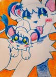 Rating: s
ID: 5024915
Date: 2024-09-02 01:46:39 -0400
Status: active
Score: 10
2024 absurd_res ambiguous_gender blush crayon_(artwork) felid feral guide_lines head_tuft hi_res high-angle_view jackrabbit_(artist) kimba kimba_the_white_lion lion mammal orange_background osamu_tezuka pantherine shaded simple_background sketch sketch_page solo tail tail_tuft tongue tongue_out traditional_media_(artwork) tuft young post #5024915
