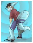 Rating: s
ID: 5436947
Date: 2025-03-16 11:08:32 -0400
Status: active
Score: 24
absurd_res anthro blue_body blue_fur fish fur furred_shark green_body green_fur growth hi_res human male mammal manokit marine mid_transformation mikumanokit pool_toy shark solo species_transformation tail tail_burst therazzdazzler11 transformation transformation_through_hypnosis post #5436947