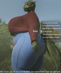 Rating: s
ID: 5636487
Date: 2025-06-11 22:41:57 -0400
Status: active
Score: 38
2023 3d_(artwork) 5:6 absurd_res anthro argonian belly bethesda_game_studios big_belly big_breasts big_butt bottomwear breasts butt claws clothed clothing coolmaster98 deeja denim denim_bottomwear denim_clothing dialogue digital_media_(artwork) fat_arms feederism female finger_claws futura_condensed_(font) game_ui hi_res horn huge_breasts huge_butt huge_thighs implied_weight_gain jeans microsoft obese obese_female outside overweight overweight_female pants scalie skyrim slightly_chubby solo sweater tail text the_elder_scrolls thick_thighs topwear wide_hips yellow_eyes post #5636487
