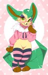 Rating: s
ID: 5648241
Date: 2025-06-17 08:20:12 -0400
Status: active
Score: 2
ambiguous_gender anthro black_clothing black_legwear black_nose bloominglynx brown_inner_ear cheek_tuft clothed clothing eeveelution eyewear facial_tuft fangs featureless_crotch front_view fur generation_4_pokemon glasses green_eyes hi_res leafeon legwear looking_at_viewer nintendo pattern_clothing pattern_legwear pink_clothing pink_topwear pokemon pokemon_(species) round_glasses smile solo standing striped_clothing striped_legwear stripes teeth topwear tuft yellow_body yellow_fur post #5648241