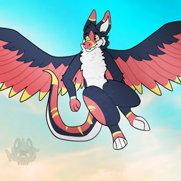 Rating: s
ID: 5599141
Date: 2025-05-26 05:36:40 -0400
Status: active
Score: 5
1:1 4_toes angel_dragon anthro big_wings dragon fangs feet fluffy fluffy_chest flying fur furred_dragon furred_scalie long_tail male multicolored_body mythological_creature mythological_scalie mythology neck_tuft scalie simple_background sky solo tail teeth toes tuft unknown_artist watermark wings winston_derg yellow_eyes post #5599141
