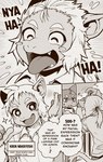 Rating: s
ID: 3017817
Date: 2021-11-09 20:40:02 -0500
Status: active
Score: 30
anthro aoniya_yuudai asking asking_another asking_for_opinion asking_how bold_text character_name clothed clothing comic dark_ishihara dialogue domestic_cat english_text eyes_closed felid feline felis hair haplorhine hi_res japanese_text kaen_nakayoshi kemono laugh laughing_at male mammal monkey motion_onomatopoeia name_drop name_in_dialogue onomatopoeia open_mouth ponytail primate puffy_speech_bubble question questioning_tone smile sound_effects speech_bubble speed_lines talking_to_another teeth text text_emphasis tied_hair translation_request vocalization yes-no_question post #3017817