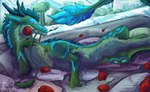 Rating: s
ID: 5620801
Date: 2025-06-04 14:49:58 -0400
Status: active
Score: 9
ambiguous_gender blue_body blue_fur blue_mane claws dragon feral flower fur furred_dragon furred_scalie green_body green_fur hesperius_(saber15) hi_res hollyvardia looking_at_viewer male_(lore) mane mythological_creature mythological_scalie mythology plant red_eyes rose_(flower) scalie solo white_claws post #5620801