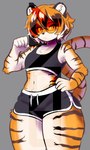 Rating: s
ID: 5549980
Date: 2025-05-05 02:09:34 -0400
Status: active
Score: 48
3:5 anthro arknights bottomwear clothing digital_media_(artwork) eyewear felid female fur glasses hi_res hypergryph ibispaint_(artwork) mammal orange_body orange_fur osny pantherine round_glasses shorts simple_background solo sport sportswear studio_montagne thick_thighs tiger waaifu_(arknights) watermark wearing_glasses post #5549980