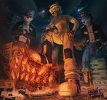 Rating: s
ID: 5498984
Date: 2025-04-12 12:21:04 -0400
Status: active
Score: 11
2020 armor boots canid canine canis city city_destruction clothing crush destroyed_city destruction firefighter firefighter_boots firefighter_helmet firefighter_uniform firefighting footwear headgear helmet hi_res landscape_dwarfing macro mammal rampage shoes stomping stomping_pov thb886 uniform wolf wolfie_(thb886) post #5498984
