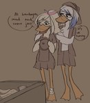 Rating: s
ID: 4874371
Date: 2024-06-23 22:54:43 -0400
Status: active
Score: 7
absurd_res anatid anseriform anthro archaeologist archaeologist_hat avian avian_feet bandage bandaged_foot barefoot bird bottomwear breasts canon_couple clothed clothing comforting_another dialogue diaxis disney duck ducktales ducktales_(2017) duo feet female female/female hat headgear headwear hi_res holding_clothing holding_hat holding_headgear holding_headwear holding_object holding_partner lena_(ducktales) membrane_(anatomy) open_clothing open_shirt open_topwear sad sarcophagus shirt skirt speech_bubble the_adventures_of_webby_and_lena toes topwear upset webbed_feet webby_vanderquack wives post #4874371